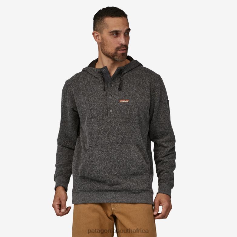 Men Hemp Hoody Sweatshirt Salt Grey Patagonia Apparel P6ZJ61810