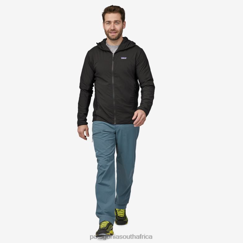 Men Nano-Air Light Hybrid Hoody Black Patagonia Apparel P6ZJ61712