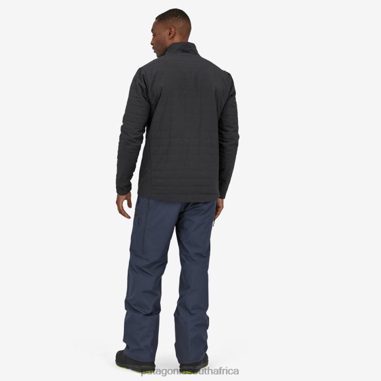 Men 3-in-1 Powder Town Jacket Black Patagonia Apparel P6ZJ61723