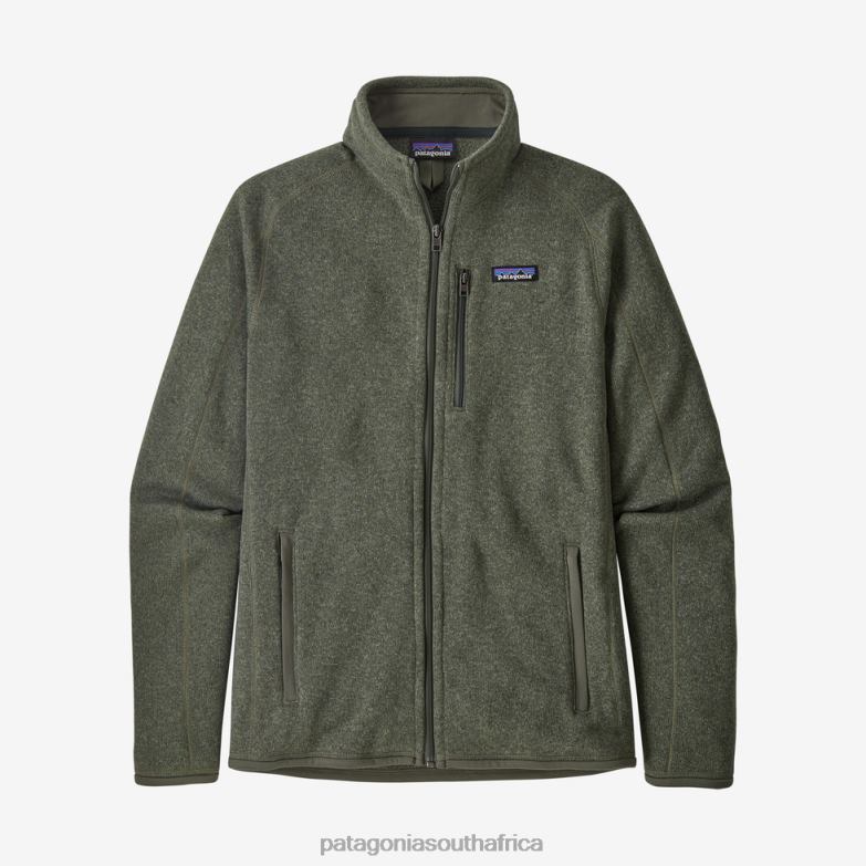 Men Better Sweater Fleece Jacket Industrial Green Patagonia Apparel P6ZJ61519