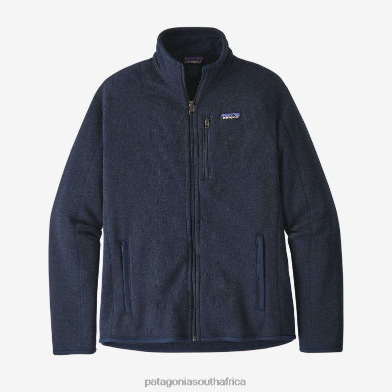 Men Better Sweater Fleece Jacket New Navy Patagonia Apparel P6ZJ61520