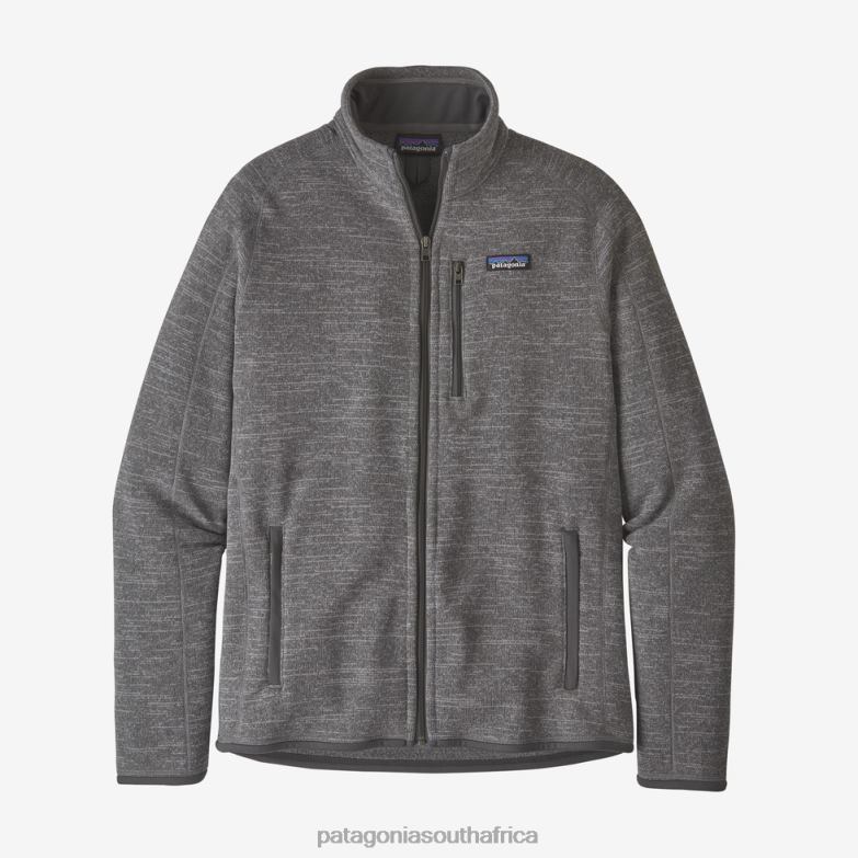 Men Better Sweater Fleece Jacket Nickel Patagonia Apparel P6ZJ61521