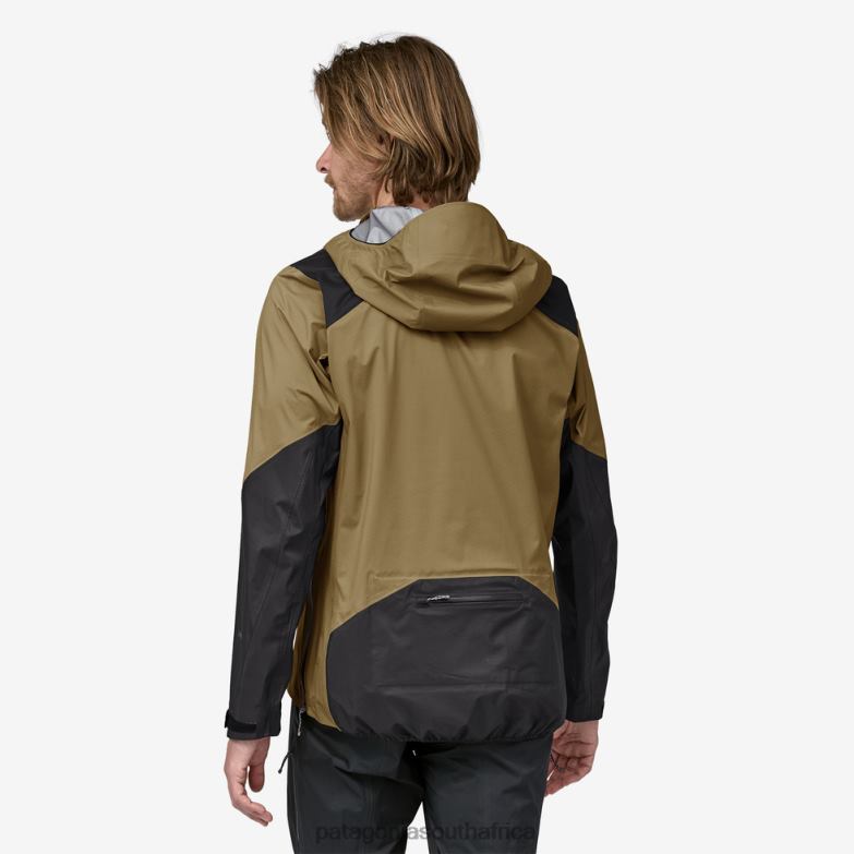Men Dirt Roamer Storm Bike Jacket Classic Tan Patagonia Apparel P6ZJ61700