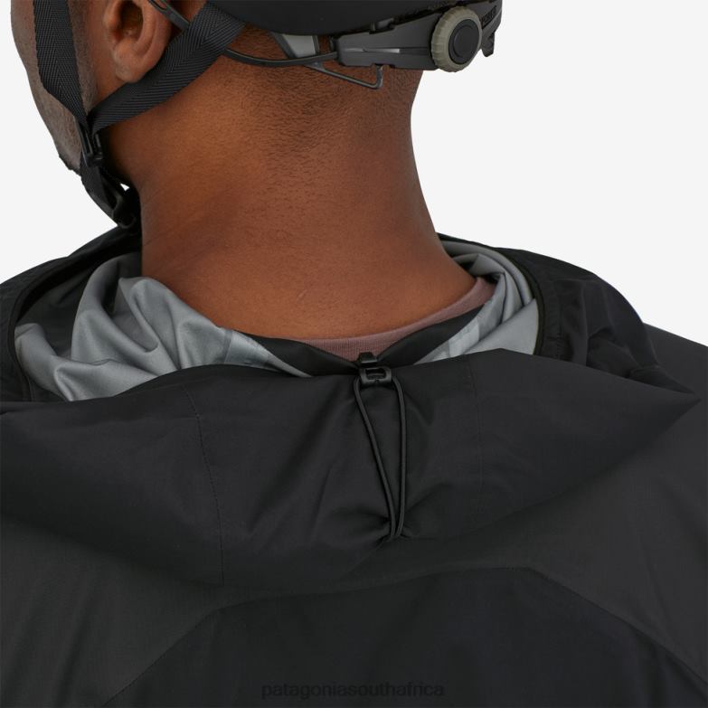 Men Dirt Roamer Storm Bike Jacket Wavy Blue Patagonia Apparel P6ZJ61702