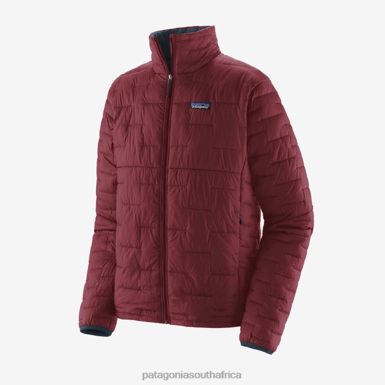Men Micro Puff Jacket Sequoia Red Patagonia Apparel P6ZJ61611