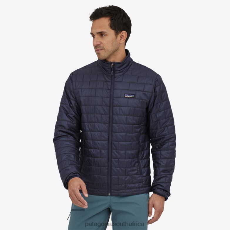 Men Nano Puff Jacket Classic Navy Patagonia Apparel P6ZJ61478