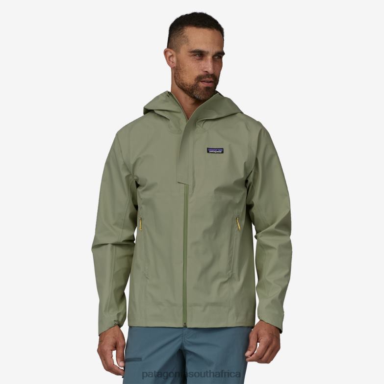 Men Slate Sky Jacket Salvia Green Patagonia Apparel P6ZJ61539