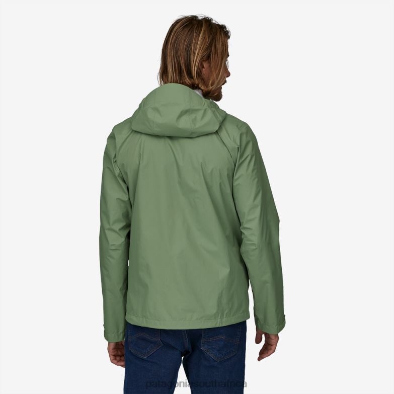 Men Torrentshell 3L Rain Jacket Sedge Green Patagonia Apparel P6ZJ61455