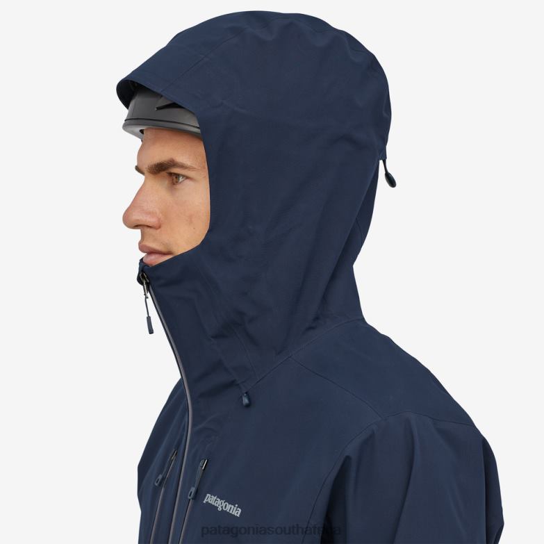 Men Triolet Jacket Black Patagonia Apparel P6ZJ61499