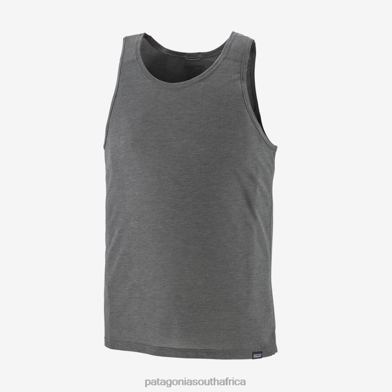 Men Capilene Cool Trail Tank Top Forge Grey Patagonia Apparel P6ZJ62183