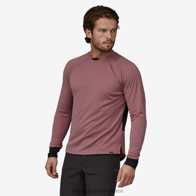 Men Long-Sleeved Dirt Craft Bike Jersey Evening Mauve Patagonia Apparel P6ZJ62140