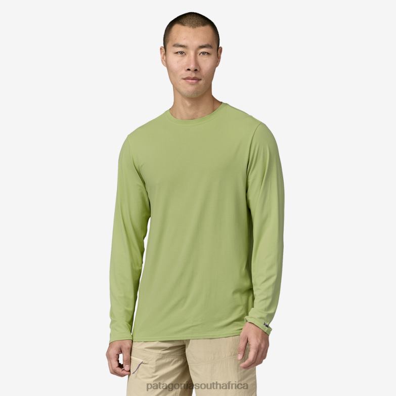 Men Tropic Comfort Natural UPF Crew Friend Green Patagonia Apparel P6ZJ61927