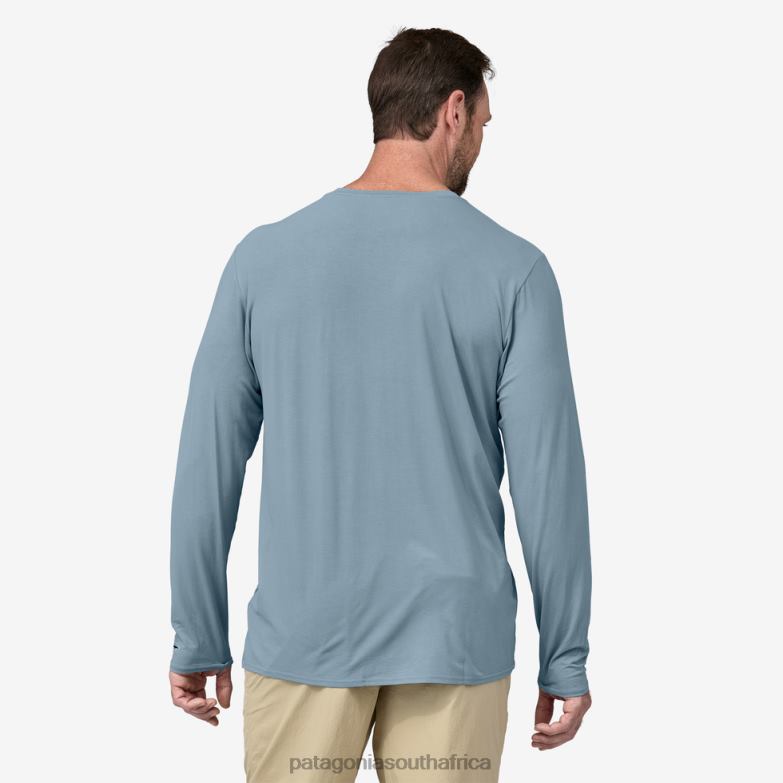 Men Tropic Comfort Natural UPF Crew Light Plume Grey Patagonia Apparel P6ZJ61929