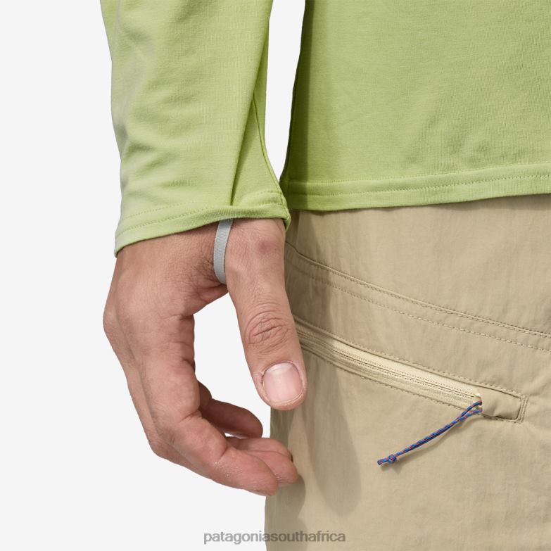 Men Tropic Comfort Natural UPF Crew Light Plume Grey Patagonia Apparel P6ZJ61929