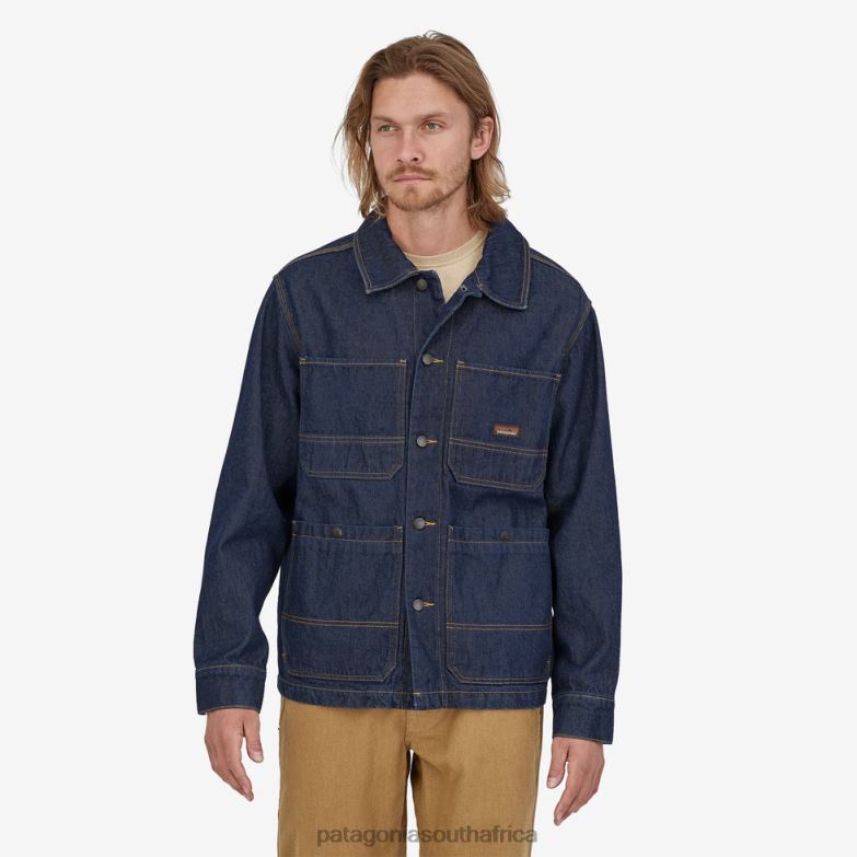 Men Hemp Denim Chore Coat Hemp Original Standard Patagonia Apparel P6ZJ61724