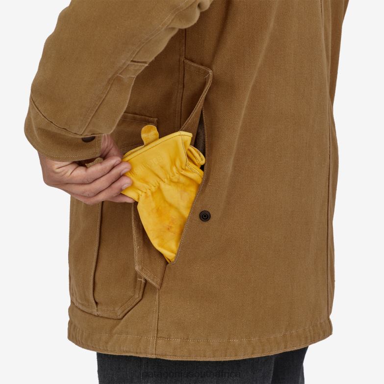 Men Iron Forge Hemp Canvas Barn Coat Coriander Brown Patagonia Apparel P6ZJ61553