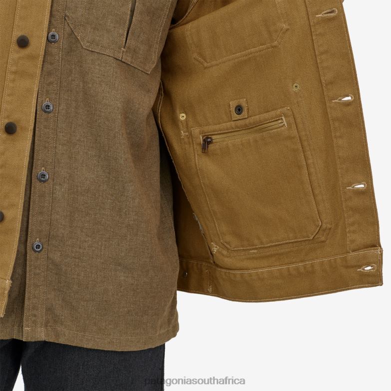 Men Iron Forge Hemp Canvas Chore Coat Ink Black Patagonia Apparel P6ZJ61505
