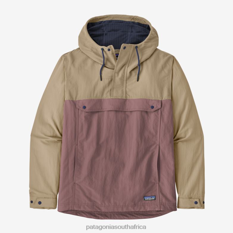 Men Isthmus Anorak Evening Mauve Patagonia Apparel P6ZJ61705