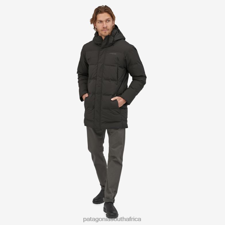 Men Jackson Glacier Parka Black Patagonia Apparel P6ZJ61665