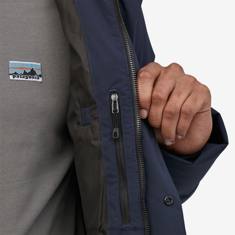 Men Jackson Glacier Parka Black Patagonia Apparel P6ZJ61665