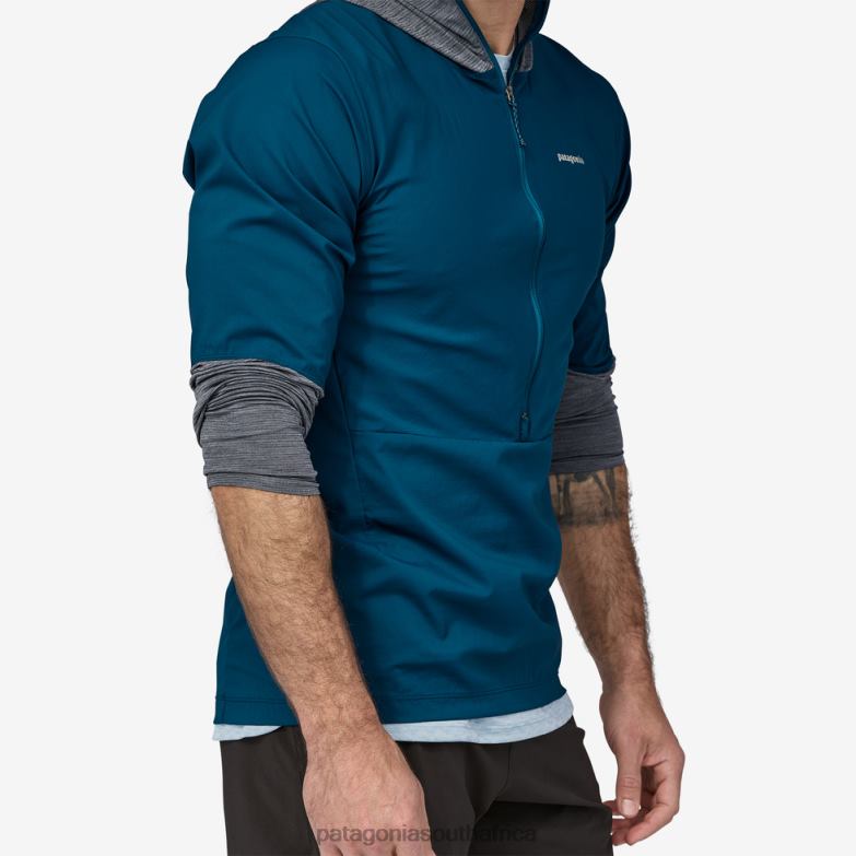 Men Airshed Pro Pullover Hemlock Green Patagonia Apparel P6ZJ61630