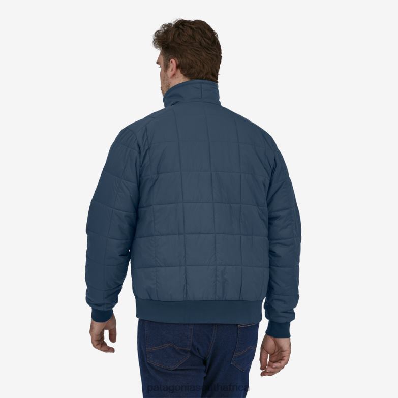 Men Box Quilted Pullover Plume Grey Patagonia Apparel P6ZJ61509