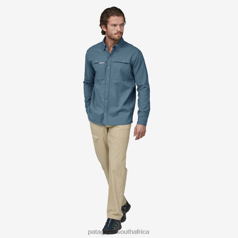 Men Early Rise Stretch Shirt Classic Tan Patagonia Apparel P6ZJ62159