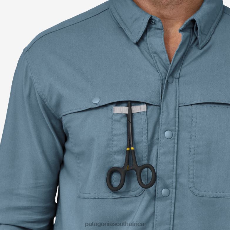 Men Early Rise Stretch Shirt Classic Tan Patagonia Apparel P6ZJ62159