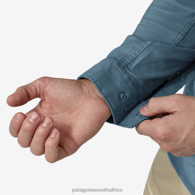 Men Early Rise Stretch Shirt Light Plume Grey Patagonia Apparel P6ZJ62158