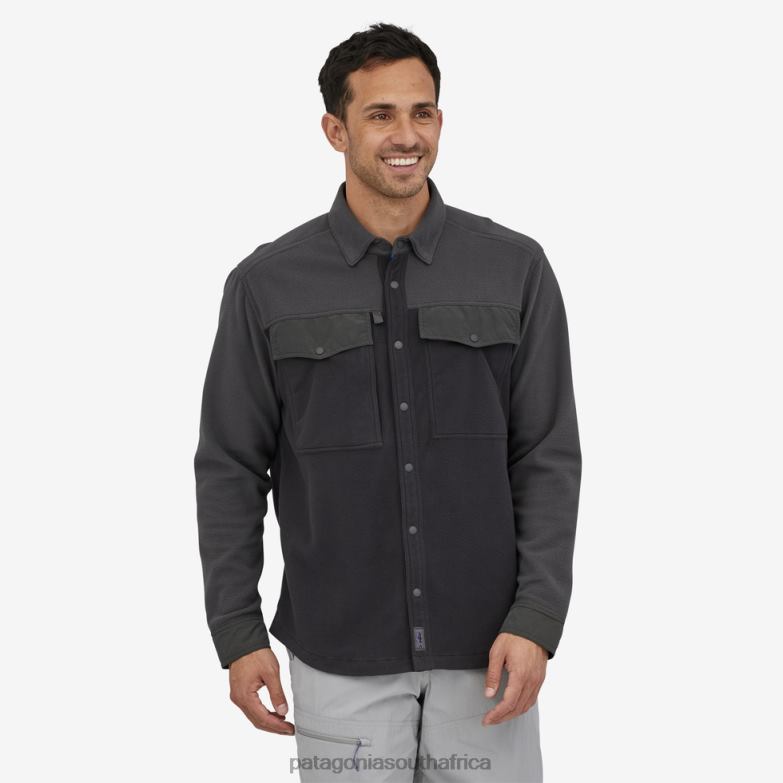 Men Long-Sleeved Early Rise Snap Shirt Salvia Green Patagonia Apparel P6ZJ62214