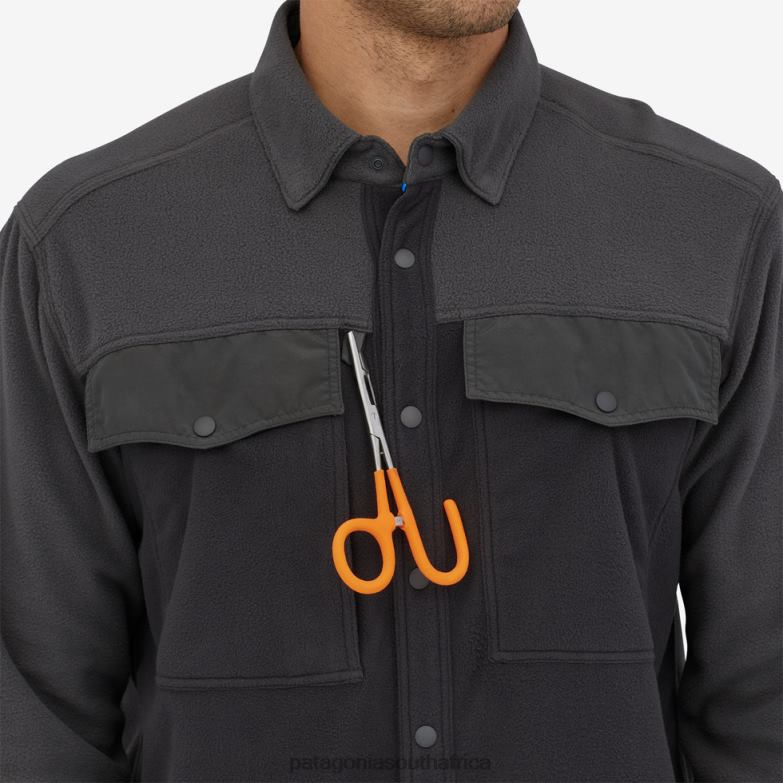 Men Long-Sleeved Early Rise Snap Shirt Salvia Green Patagonia Apparel P6ZJ62214