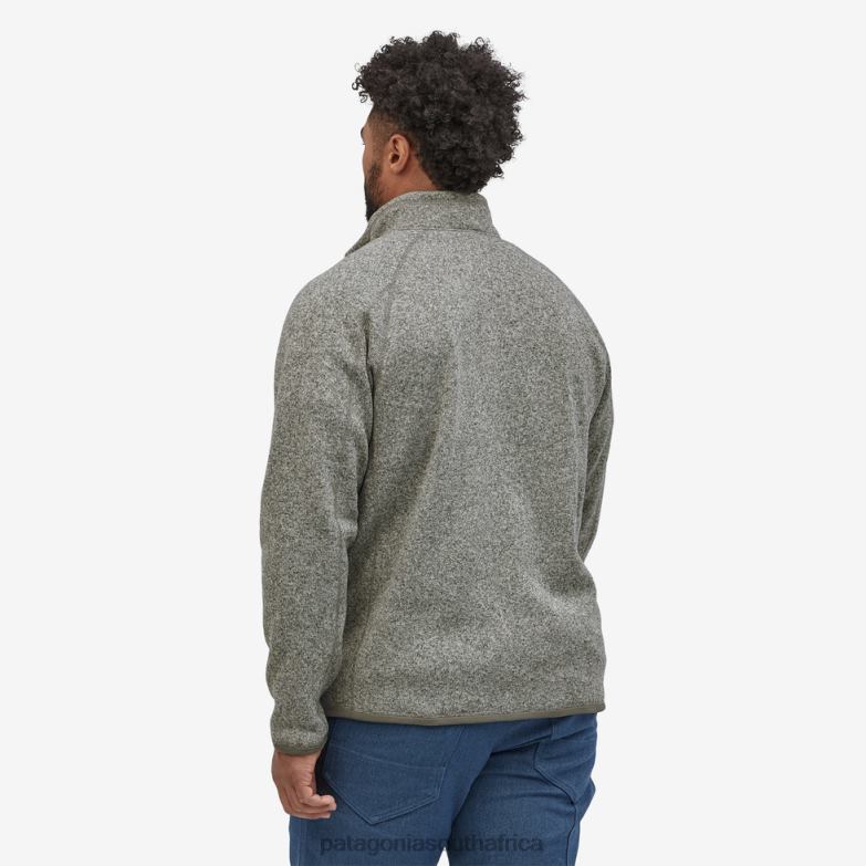 Men Better Sweater 1/4-Zip Fleece Black Patagonia Apparel P6ZJ61530