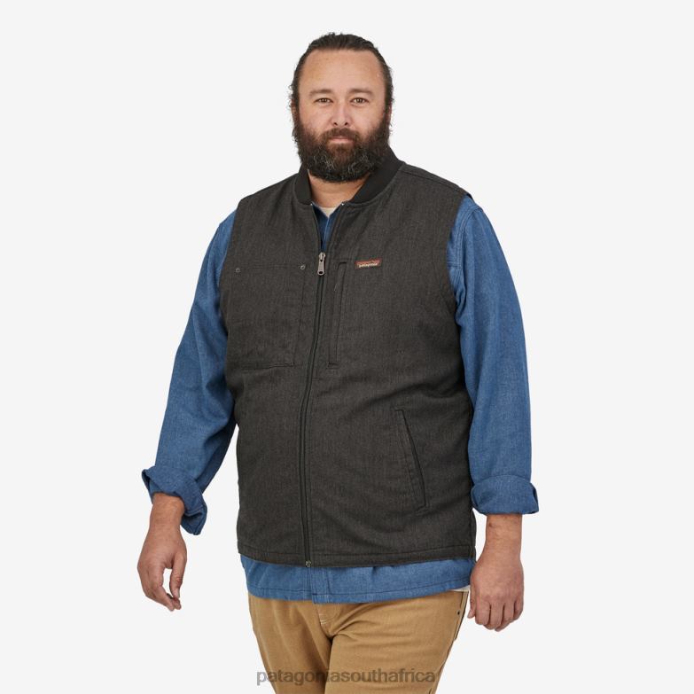 Men All Seasons Hemp Canvas Vest Coriander Brown Patagonia Apparel P6ZJ61622