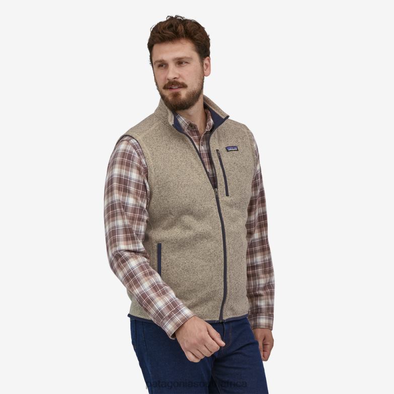 Men Better Sweater Fleece Vest Oar Tan Patagonia Apparel P6ZJ61548