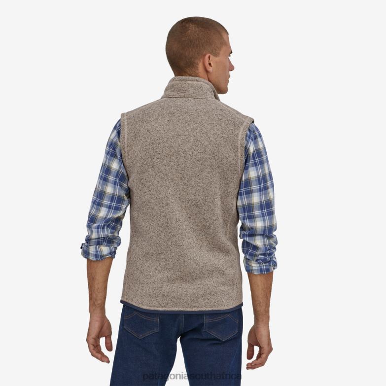 Men Better Sweater Fleece Vest Oar Tan Patagonia Apparel P6ZJ61548