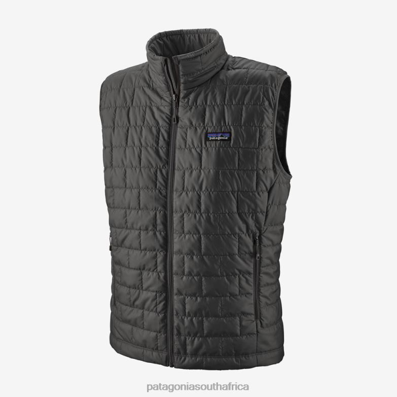 Men Nano Puff Vest Forge Grey Patagonia Apparel P6ZJ61466