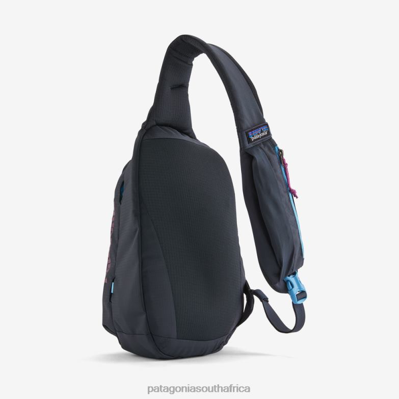 Unisex Atom Sling Bag 8L Black Patagonia Accessories P6ZJ63222