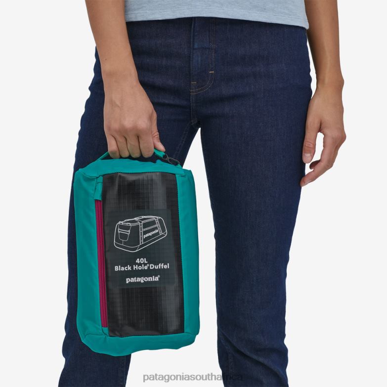 Unisex Black Hole Duffel Bag 40L Perennial Purple Patagonia Accessories P6ZJ63242