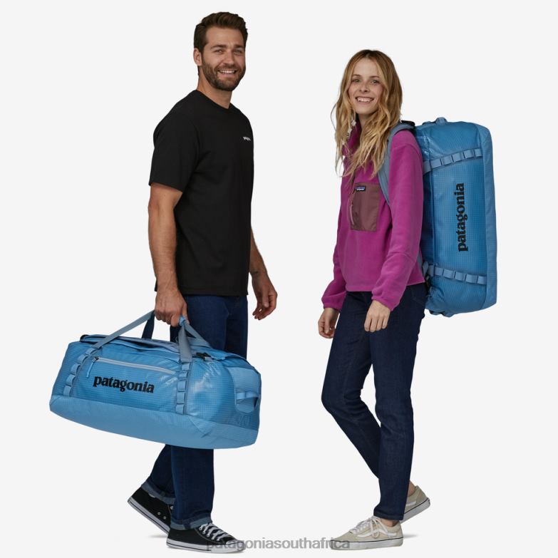 Unisex Black Hole Duffel Bag 55L Black w/Fitz Trout Patagonia Accessories P6ZJ63214