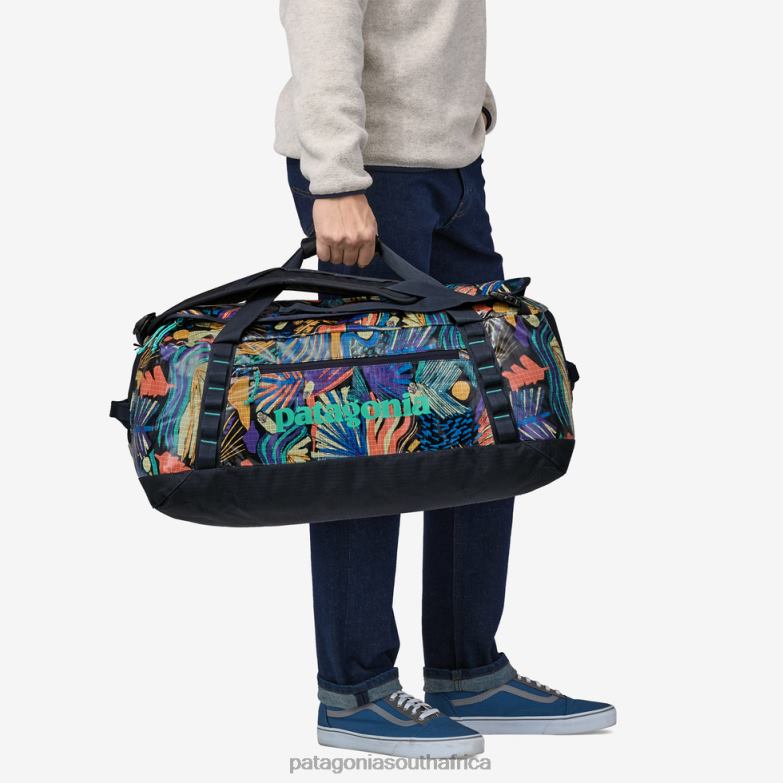 Unisex Black Hole Duffel Bag 55L Joy: Pitch Blue Patagonia Accessories P6ZJ63218
