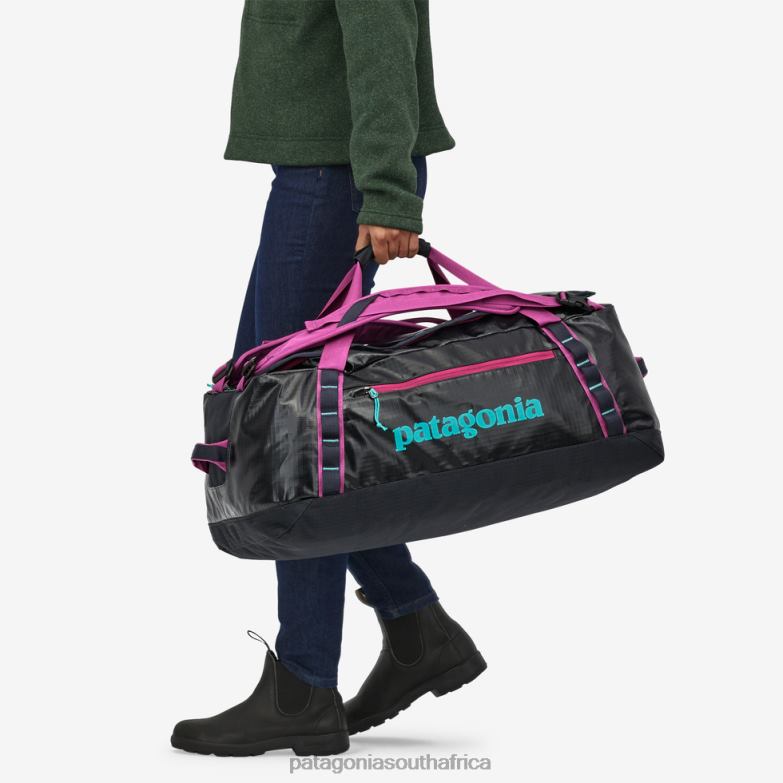 Unisex Black Hole Duffel Bag 55L Pitch Blue Patagonia Accessories P6ZJ63216