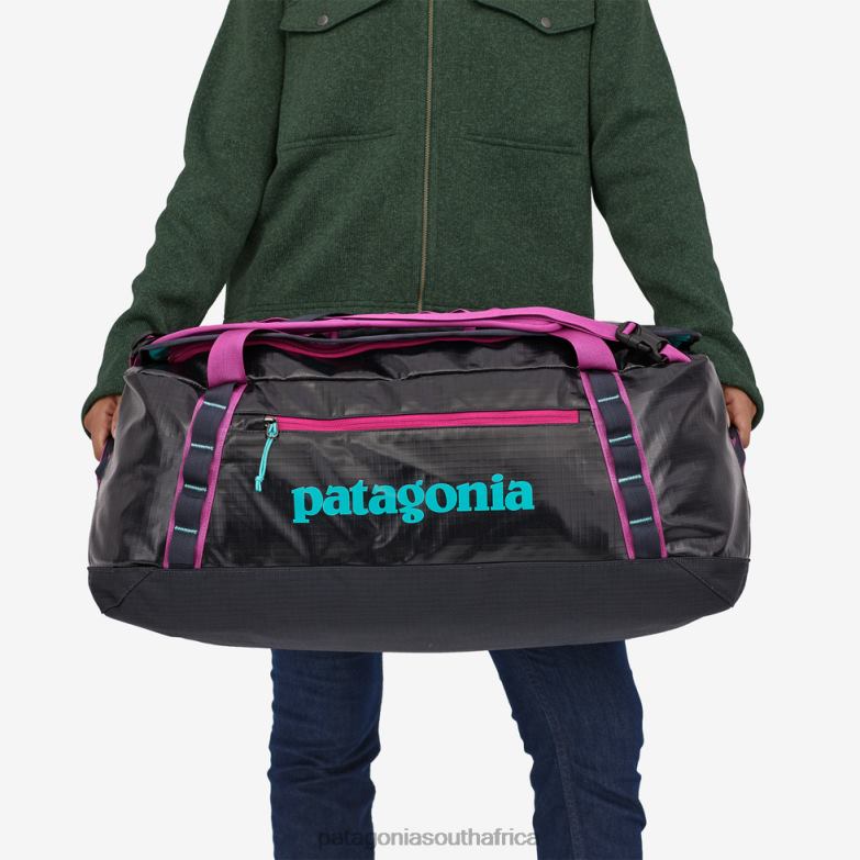 Unisex Black Hole Duffel Bag 55L Pitch Blue Patagonia Accessories P6ZJ63216