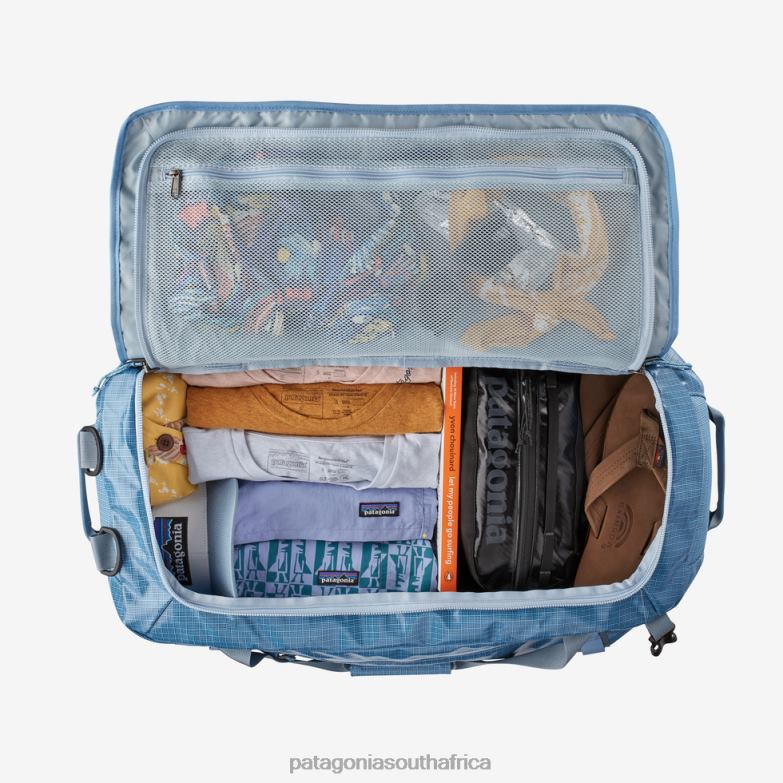 Unisex Black Hole Duffel Bag 55L Pitch Blue Patagonia Accessories P6ZJ63216
