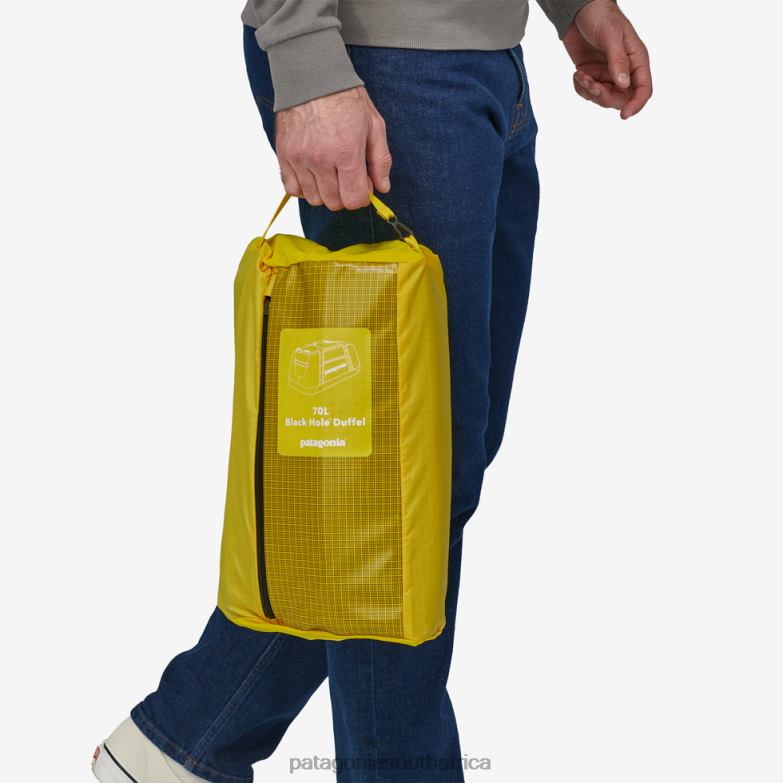 Unisex Black Hole Duffel Bag 70L Black Patagonia Accessories P6ZJ63244
