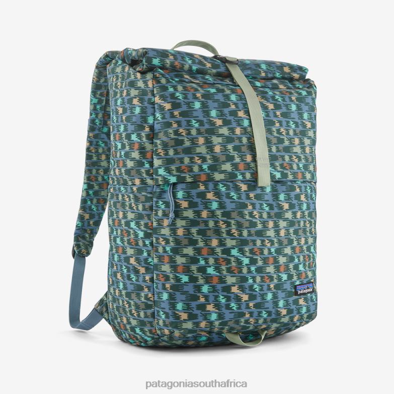 Unisex Fieldsmith Roll-Top Pack 30L Intertwined Hands: Hemlock Green Patagonia Accessories P6ZJ63238