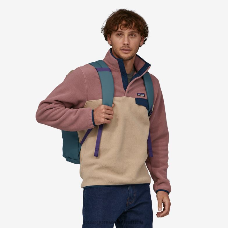 Unisex Fieldsmith Roll-Top Pack 30L Patchwork: Tasmanian Teal Patagonia Accessories P6ZJ63237