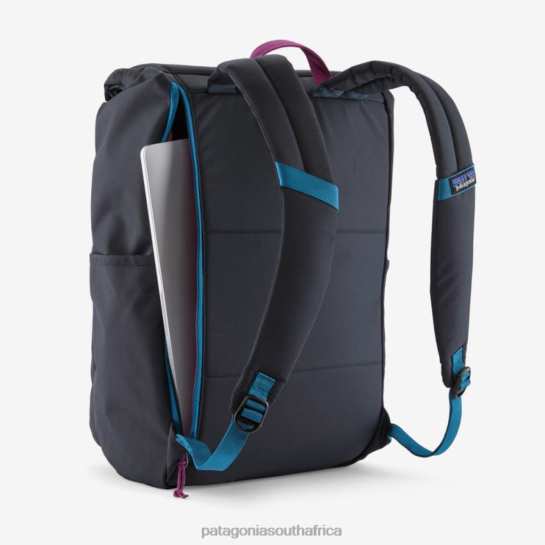 Unisex Fieldsmith Roll-Top Pack 30L Patchwork: Tasmanian Teal Patagonia Accessories P6ZJ63237