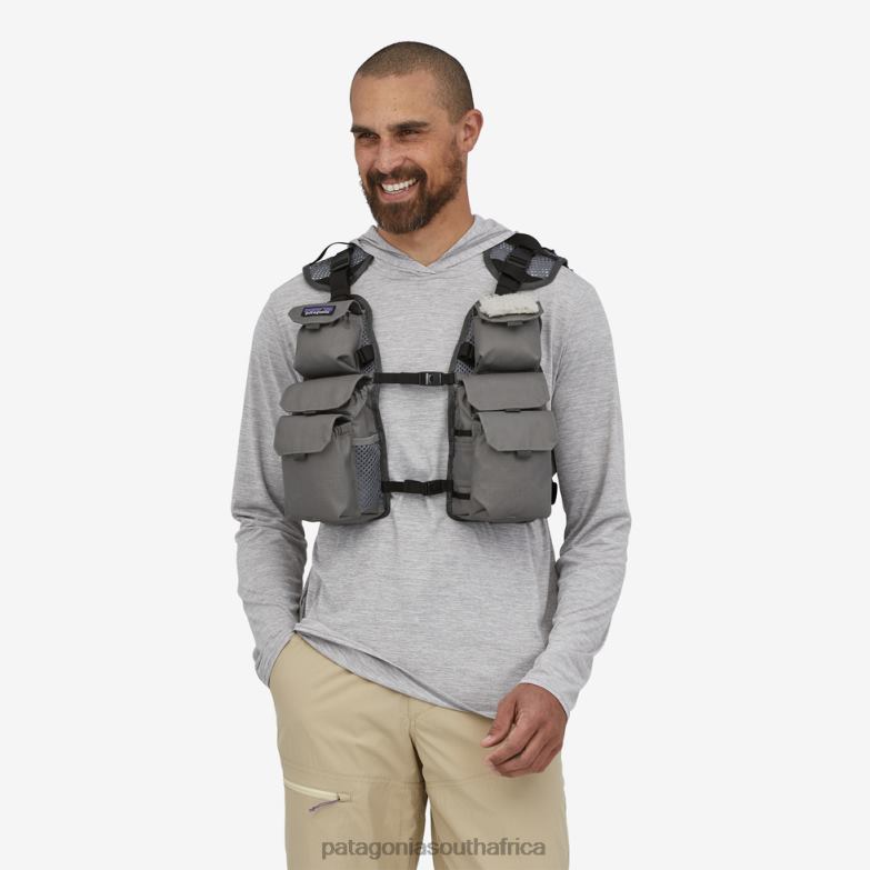 Unisex Stealth Convertible Vest Noble Grey Patagonia Accessories P6ZJ63412
