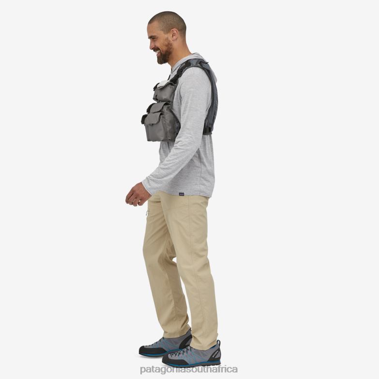 Unisex Stealth Convertible Vest Noble Grey Patagonia Accessories P6ZJ63412