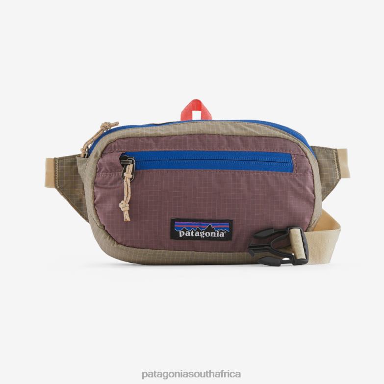 Unisex Ultralight Black Hole Mini Hip Pack 1L Husk Tan Patagonia Accessories P6ZJ63231